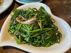 马拉盏炒通菜-大头虾越式风味餐厅(光明广场店)