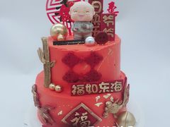 -卡比儿童蛋糕·心意定制·低脂零卡糖动物奶油FancyBALLOON(滨海店)