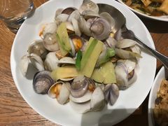 姜葱炒蛤蜊-宁波柏悦酒店·钱湖渔港