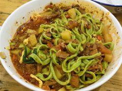 -长青菠菜面·烧烤