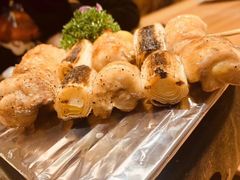 京葱烤鸡肉串-大岛日本料理铁板烧(南通大饭店)