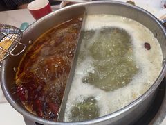 贵州红酸汤鸳鸯锅-大四喜·鲜牛肉火锅(洛阳大学城店)