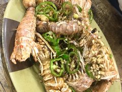 椒盐濑尿虾-贞姨美食·老字号海鲜大排档