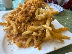 蛋黄肉松蘑菇-桃子餐厅·天津菜(红星路直营店)