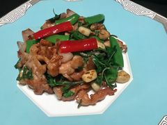 九层塔煎炒脆皮鸡-童福兴·南京菜(老门东店)