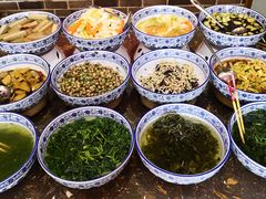 各种炝拌菜-王村姑老土炕莜面村(桥东店)