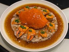 和乐蟹蒸手剁肉饼-广州文华东方酒店·江-由辉师傅主理