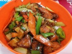 三杯鸡柳-第二外国语学院-韩国餐厅(朝阳路店)