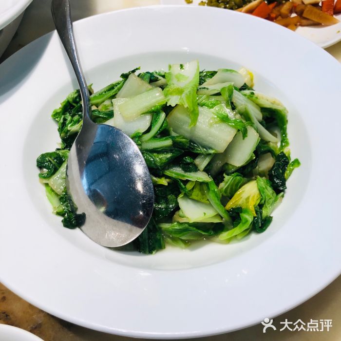 六尺巷新徽菜(总店)清炒土白菜图片