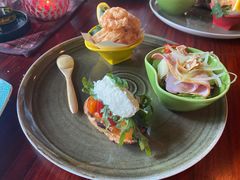 脆炸鱿鱼及虎虾-杭州西子湖四季酒店-WL BISTRO西湖餐厅(灵隐路店)