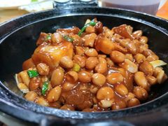 花生焖猪尾-建豪美食山庄