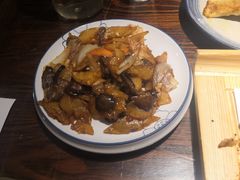 半份榛蘑土豆片-七菜馆·东北菜·蒸饺(文体路店)