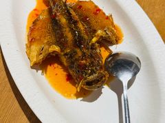秘制泰汁焗鲈鱼-常来小聚·广州非遗传承餐厅(地王广场店)