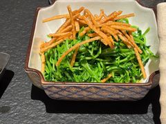 徐州金丝馓子炒豆苗-锦荟JINHUI·浙江小馆(上海荟聚店)