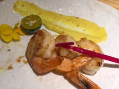 罗勒焗黑虎虾-花潮料理艺食馆(世欧广场店)