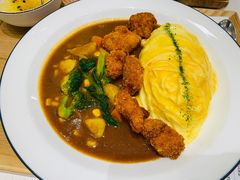 炸鸡块咖喱蛋包饭-池奈·咖喱蛋包饭(熙地港店)