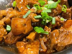 菌菇炖牛肉-那家小馆•北京菜•烤鸭(中关村店)