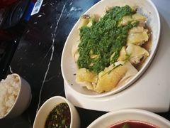 葱油鸡-蟹黄鱼面·锦园(定西路店)