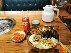 -明洞阿姨·韩式酱蟹烤肉·创意料理(三元桥店)