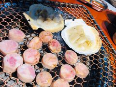 特大扇贝.-南浦洞·炭烤活海鲜·烤肉·延边特色(学府街店)