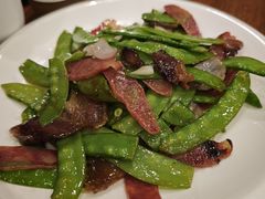 腊味炒荷兰豆-金鼎轩(方庄天坛店)