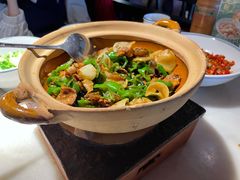 鲍鱼辣椒炒肉-农耕记·湖南土菜(海上世界店)