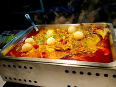 荔枝香辣清江鱼-鱼酷活鱼烤鱼(昆明路店)