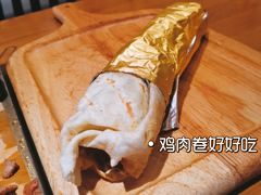 沙威玛鸡肉飞饼卷卷-HELLO MUSAE 拾光缪斯餐厅·纯正希腊风味(苏州中心店)