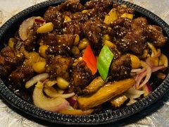 火焰黑椒牛肉粒-乾园(恒隆广场店)