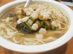 虾爆鳝面-奎元馆.百年奎元.非遗传承(西湖边的解放路店)