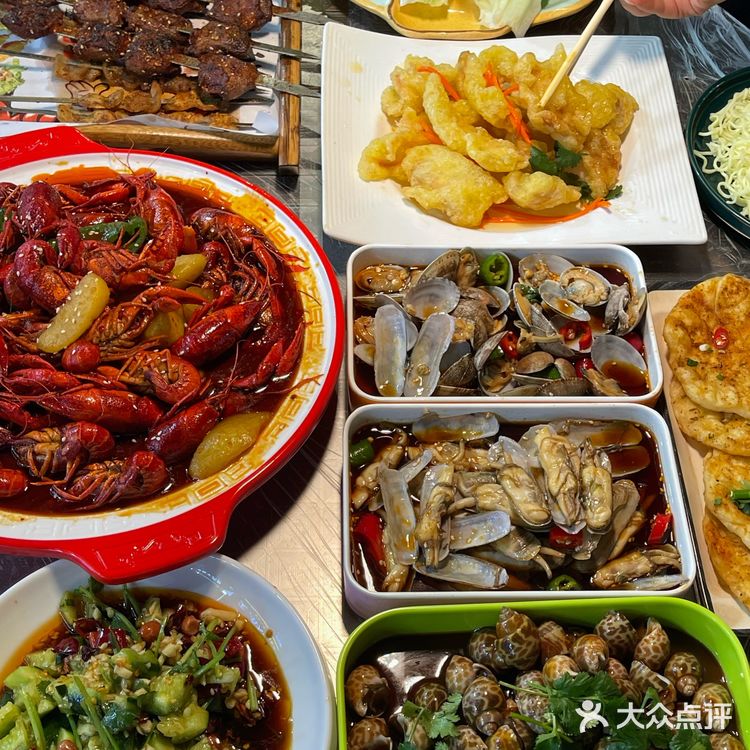 和好朋友吃过五六七八次的烧烤…