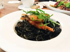 墨鱼汁海鲜意面-UPPER KITCHEN(延安路店)