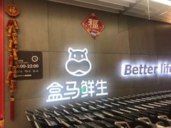 门面-盒马鲜生(财富中心店)