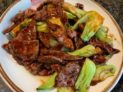 菜梗炒猪肝-菲乐餐厅(三十年经营·湖滨路店)