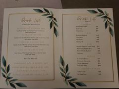菜单-Oasis Bar & Grill