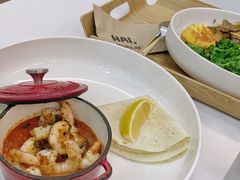 辣番茄虾仁配薄饼-Green Option(官舍店)