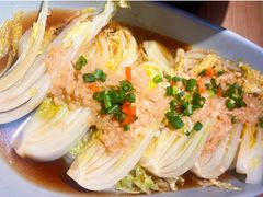 蒜香娃娃菜-蜜桃餐厅·伴山(绿宝广场店)