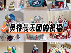 -咖咖熊蛋糕定制·蓝风车动物奶油