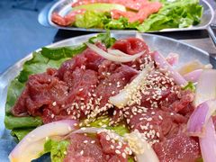 路边烤瘦牛-大丘街路边烤牛肉