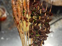 應季鮮蝦串（小沙蝦）-小蜜蜂团建自助烧烤场(小洲村店)