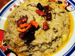 炒麻豆腐-李记白水羊头·清真老味家常菜(石景山店)
