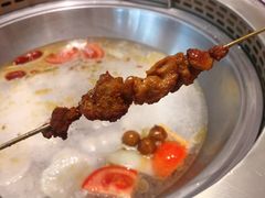 原味雪羊肉串-羊来顺冰煮鲜羊铁锅烀羊肉(八卦岭店)