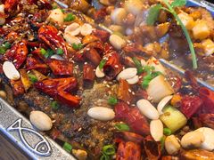 宫保鸡丁烤鱼（清江鱼/斤）-锦尚阁烤鱼•天津菜(宣武门胡同店)