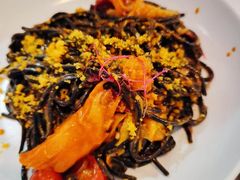 墨鱼汁海鲜香蒜意面-农畉LONFOOD(福田星河COCOPark店)