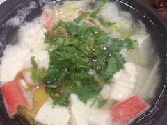 砂锅豆腐-天津乾毓德饭庄·清真传统炒菜·海鲜烧烤(咸阳路店)