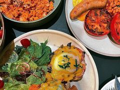 温泉蛋黑松露蘑菇+三文鱼-农畉LONFOOD(万象天地店)