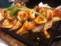 烧烤整条鱿鱼配柠檬酱-美奈小馆·东南亚菜(福田星河COCO Park店)