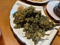 炸花椒芽-钰田大院·碳烤虹鳟鱼·怀柔地道农家菜(雁栖湖店)