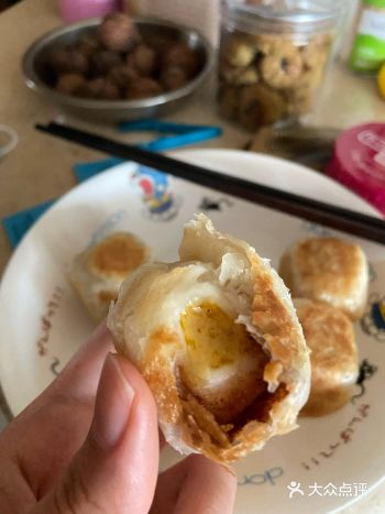 在家尝试了【手抓饼流心酥】 真的挺简单的：