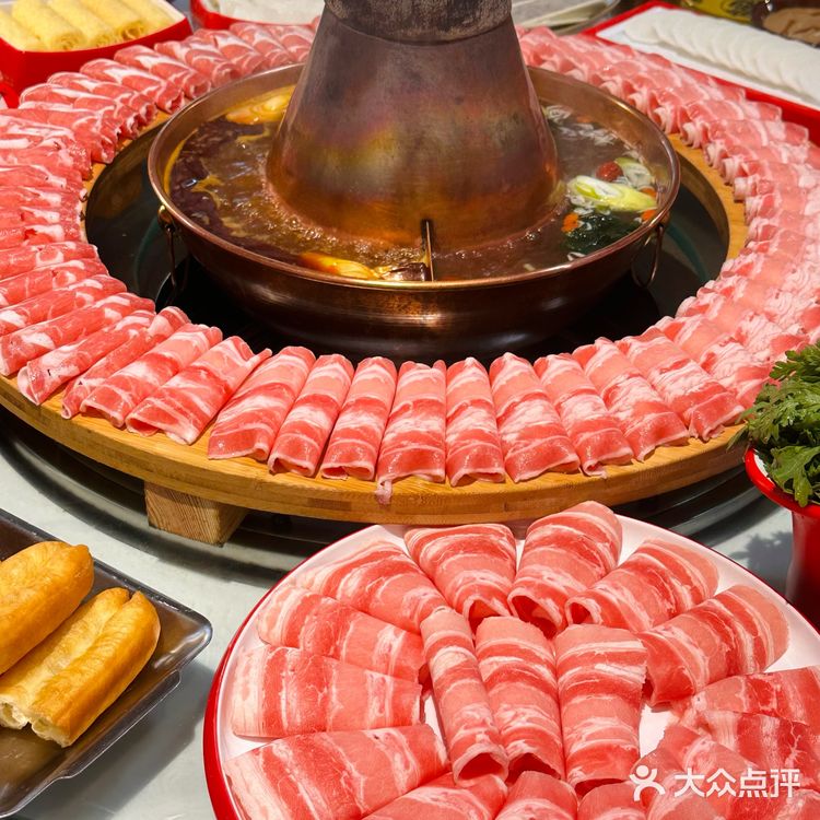 人均50就能吃地道铜火锅涮羊肉吃到撑！！